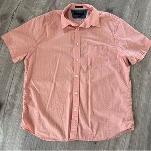 Banana Republic Casual Button Dress Shirt - Mens - orange - peach
